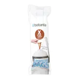 Brabantia Sacs poubelle 10-12L - Taille X, 20 sacs de 10-12L - Taille X