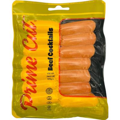Prime Cut Saucisses Cocktail Boeuf, 340g