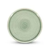 Collection Caméo Assiette plate 27,5cm vert Cameo, 1 pièce