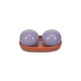 Collection Duo Poivrier et salière 3 pièces violet/orange Duo, 1 pièce