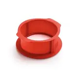 Lékué Moule à charlotte avec plateau, 18 cm, 18 cm