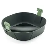 Lékué Panier pour friteuse sans huile XL, 25 x 25 x 8.5 cm
