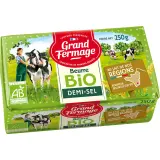 GRAND FERMAGE Beurre demi-sel 80%MG bio