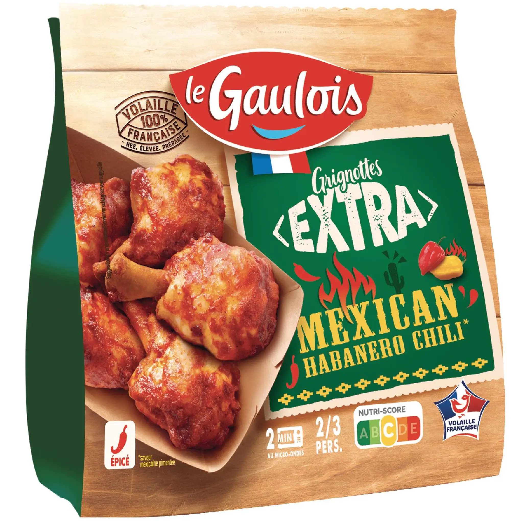 LE GAULOIS Grignottes de poulet à la mexicaine