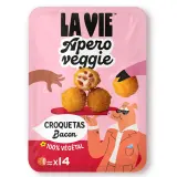 LA VIE Croquetas végétales au bacon croustillantes