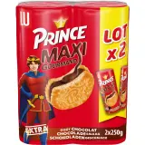 PRINCE Maxi gourmand biscuits fourrés au chocolat
