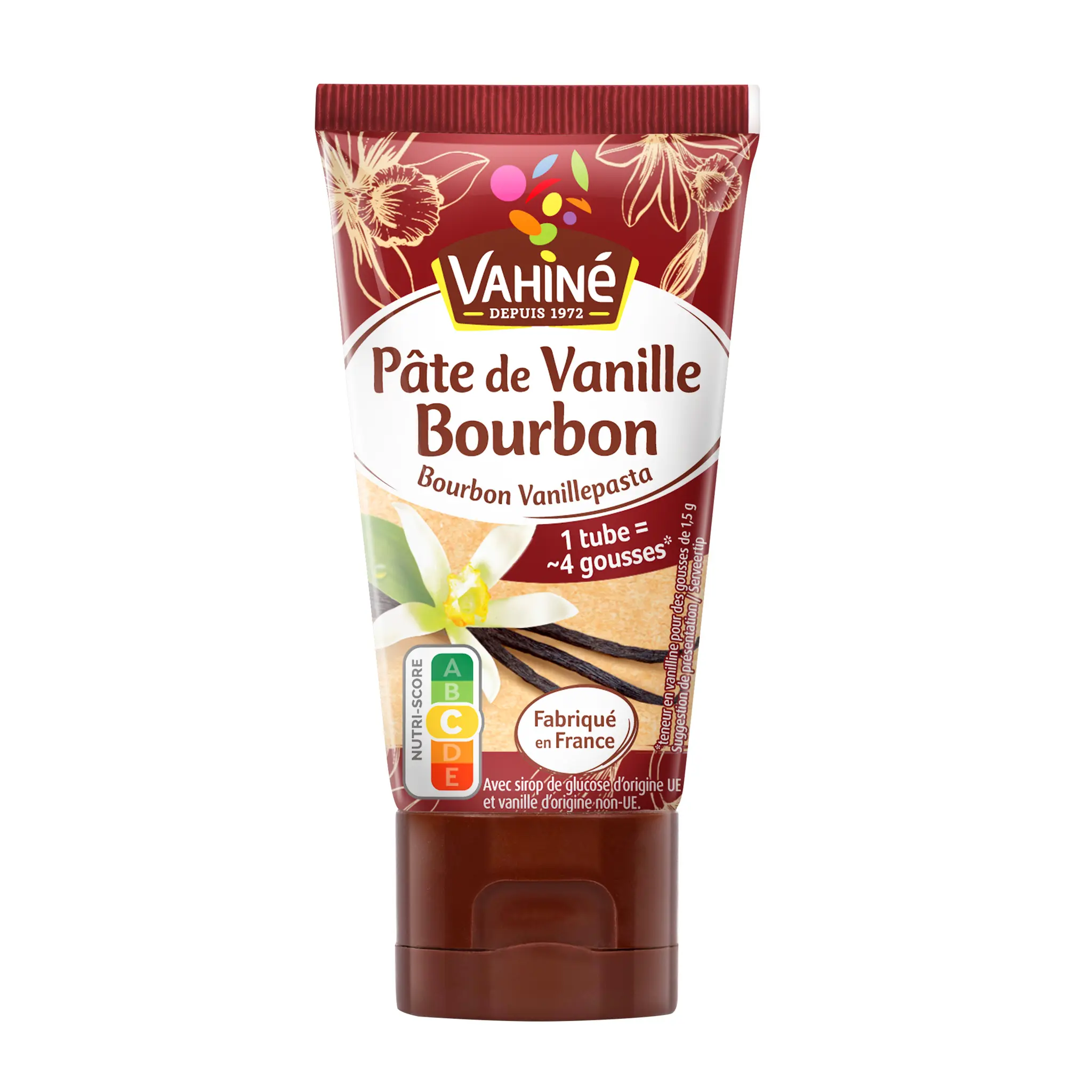 VAHINE Pâte de vanille Bourbon en tube