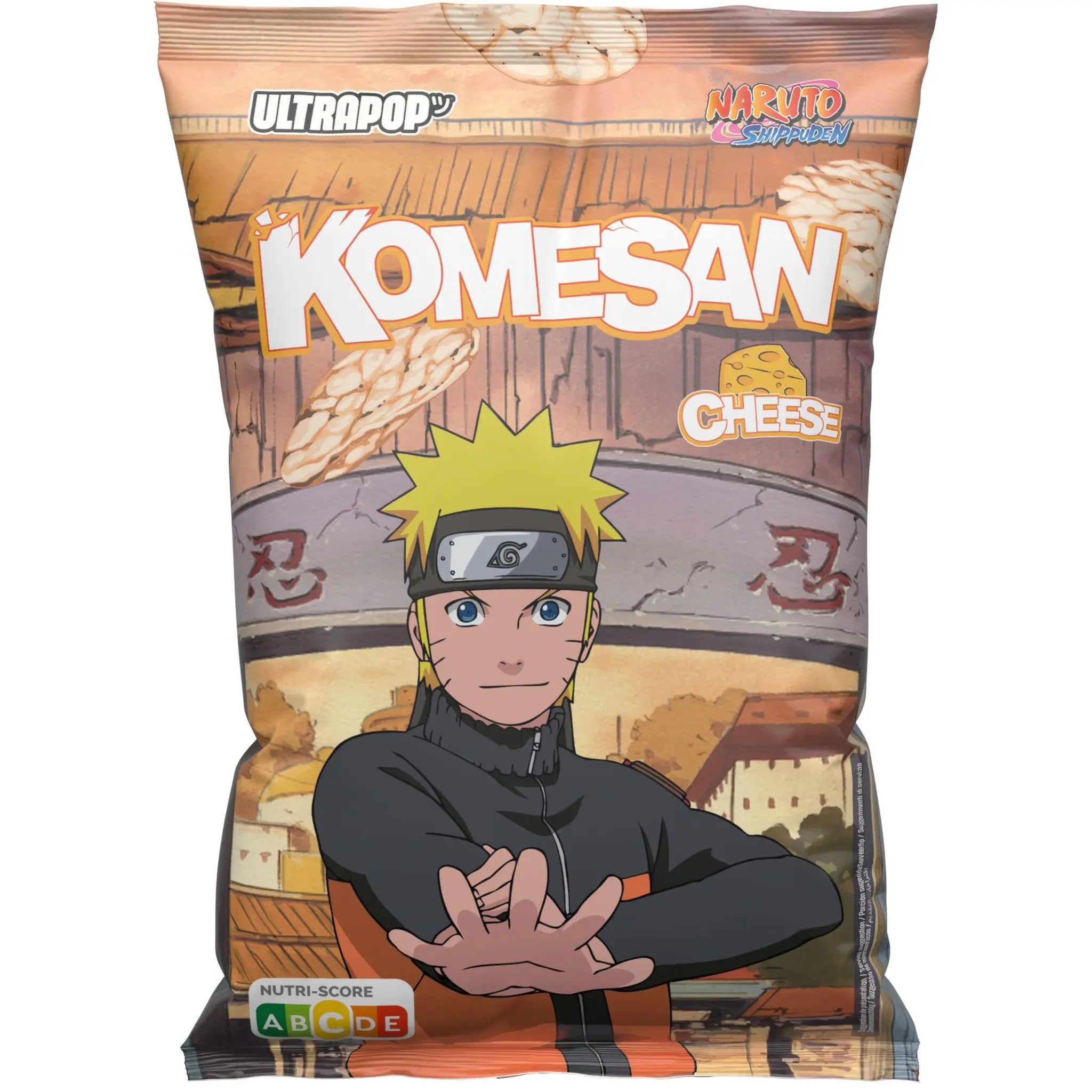 KOMESAN Chips de riz au fromage Naruto