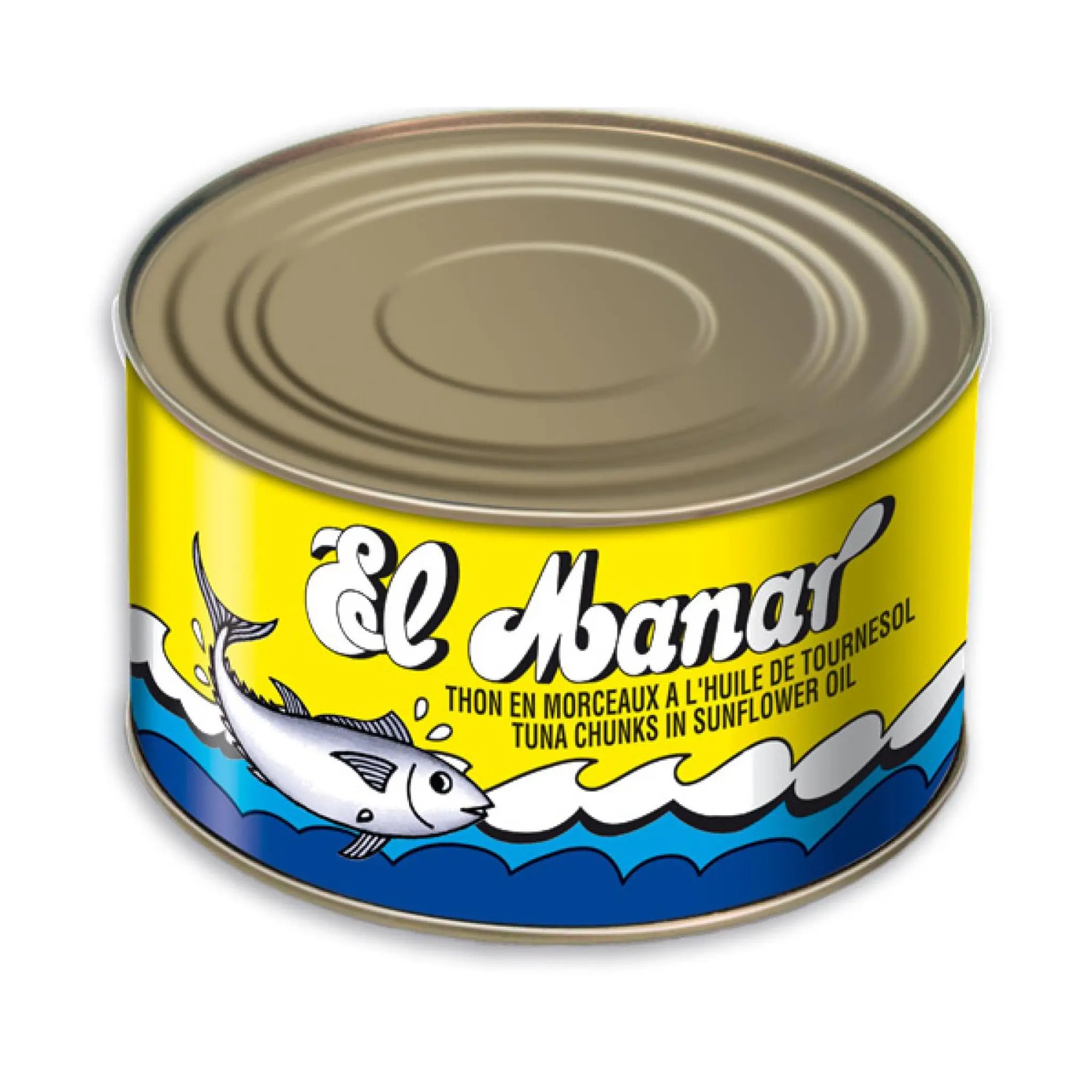 EL MANAR Thon morceaux à lhuile de tournesol