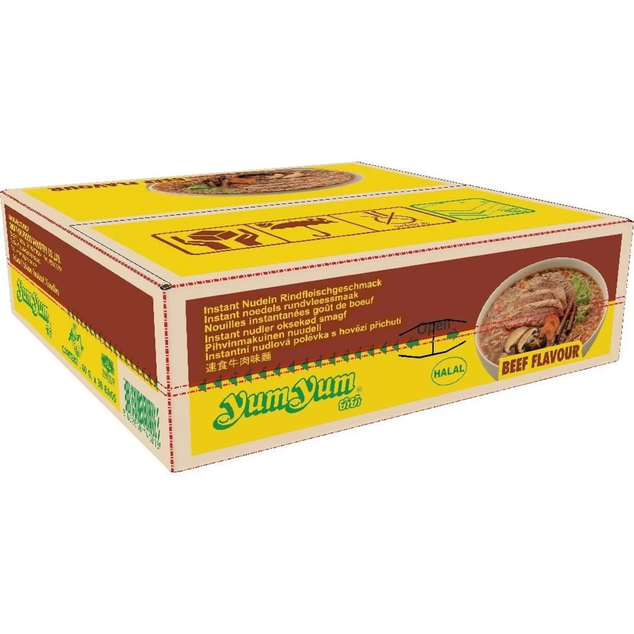 YUM YUM Nouilles instantanées goût boeuf