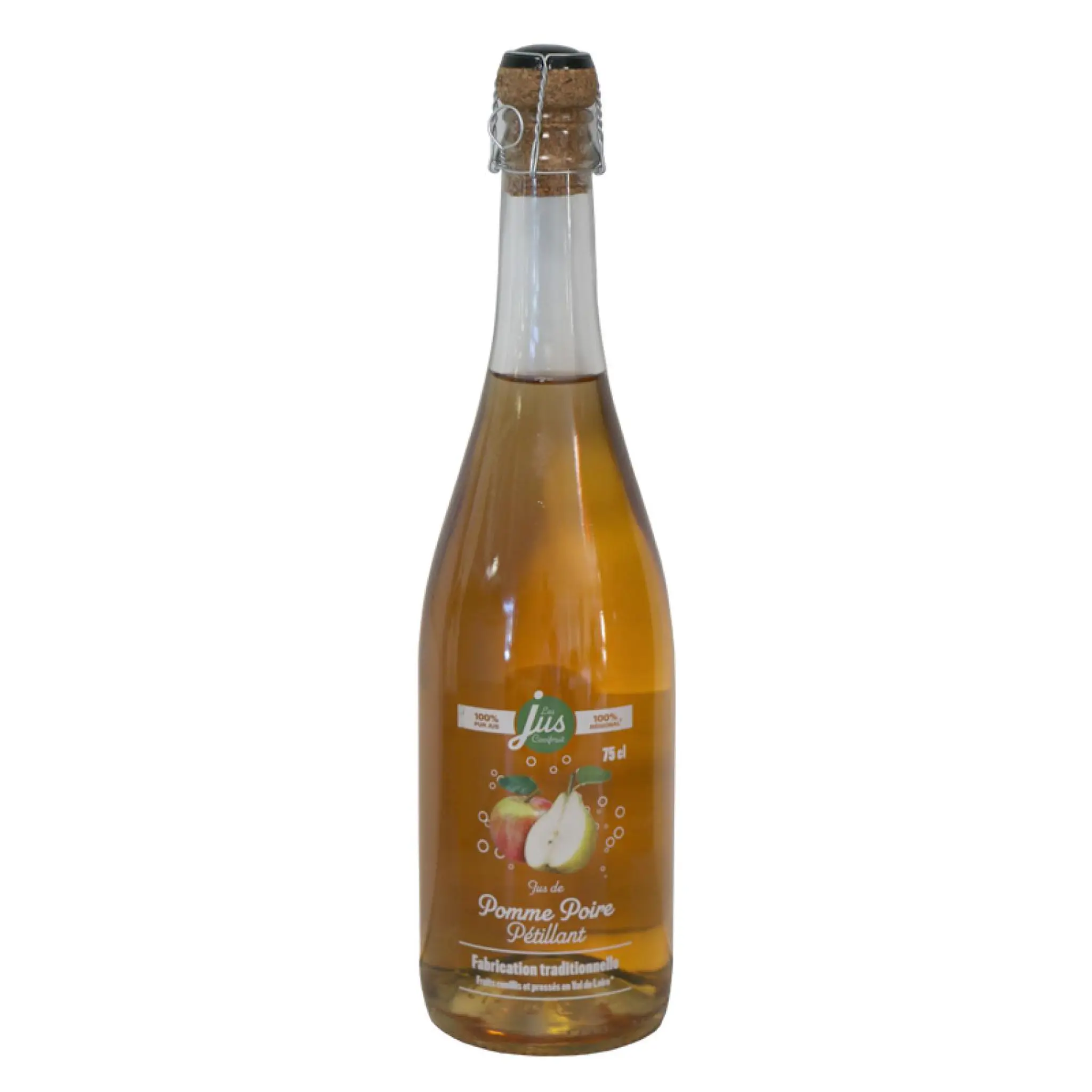 COVIFRUIT Jus de pomme poire pétillant