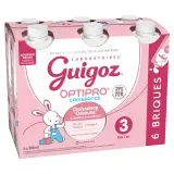 GUIGOZ Optipro Lait de croissance 3 de 1 à 3ans