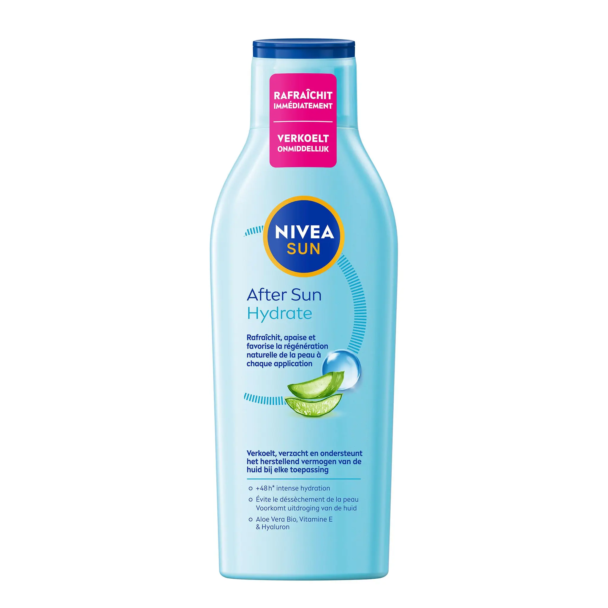 NIVEA SUN Lait après-soleil hydratant à l'Aloe Vera bio