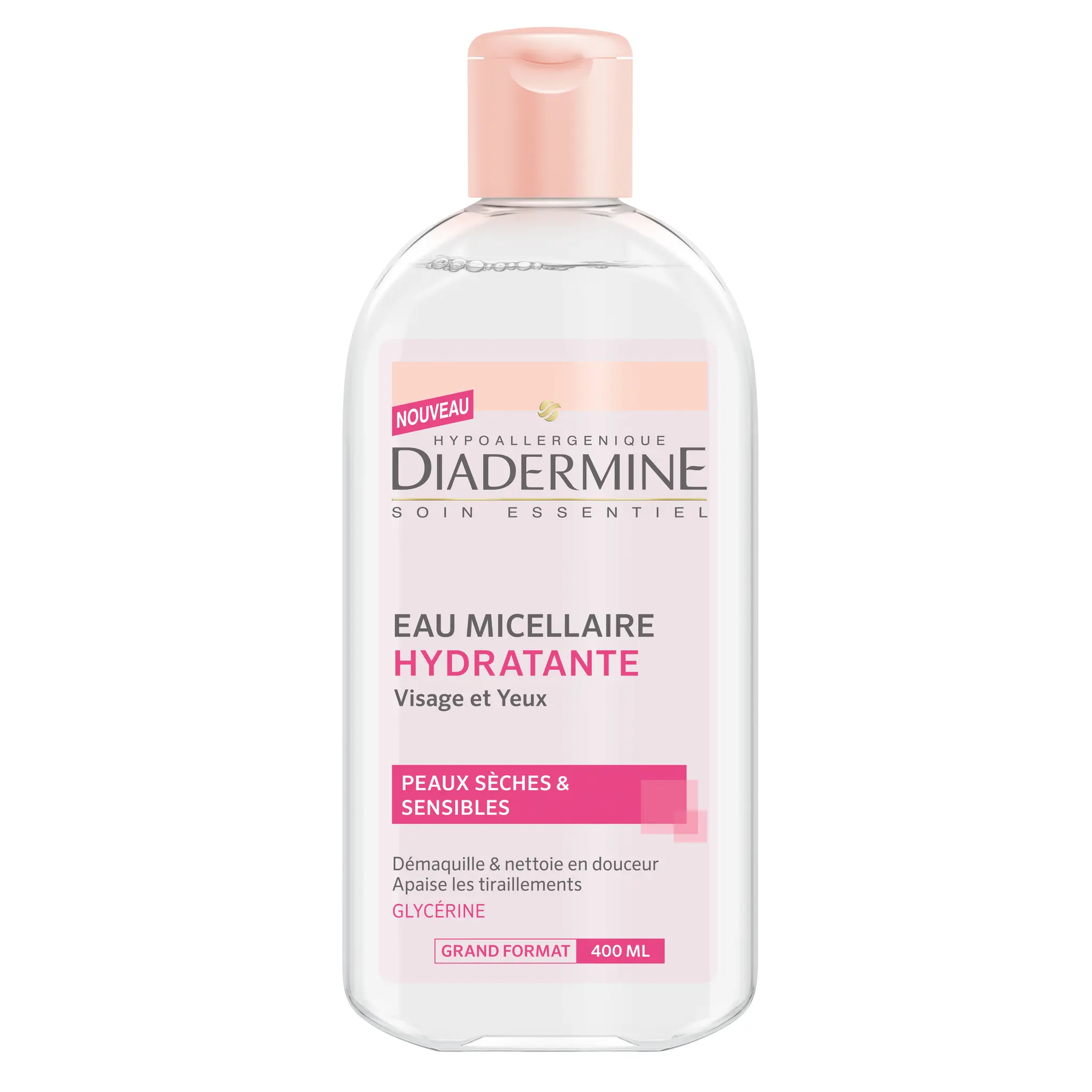 DIADERMINE Eau micellaire hydratante peaux sèches et sensibles