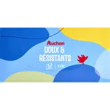 AUCHAN Boite de mouchoirs doux et résistant 3 plis