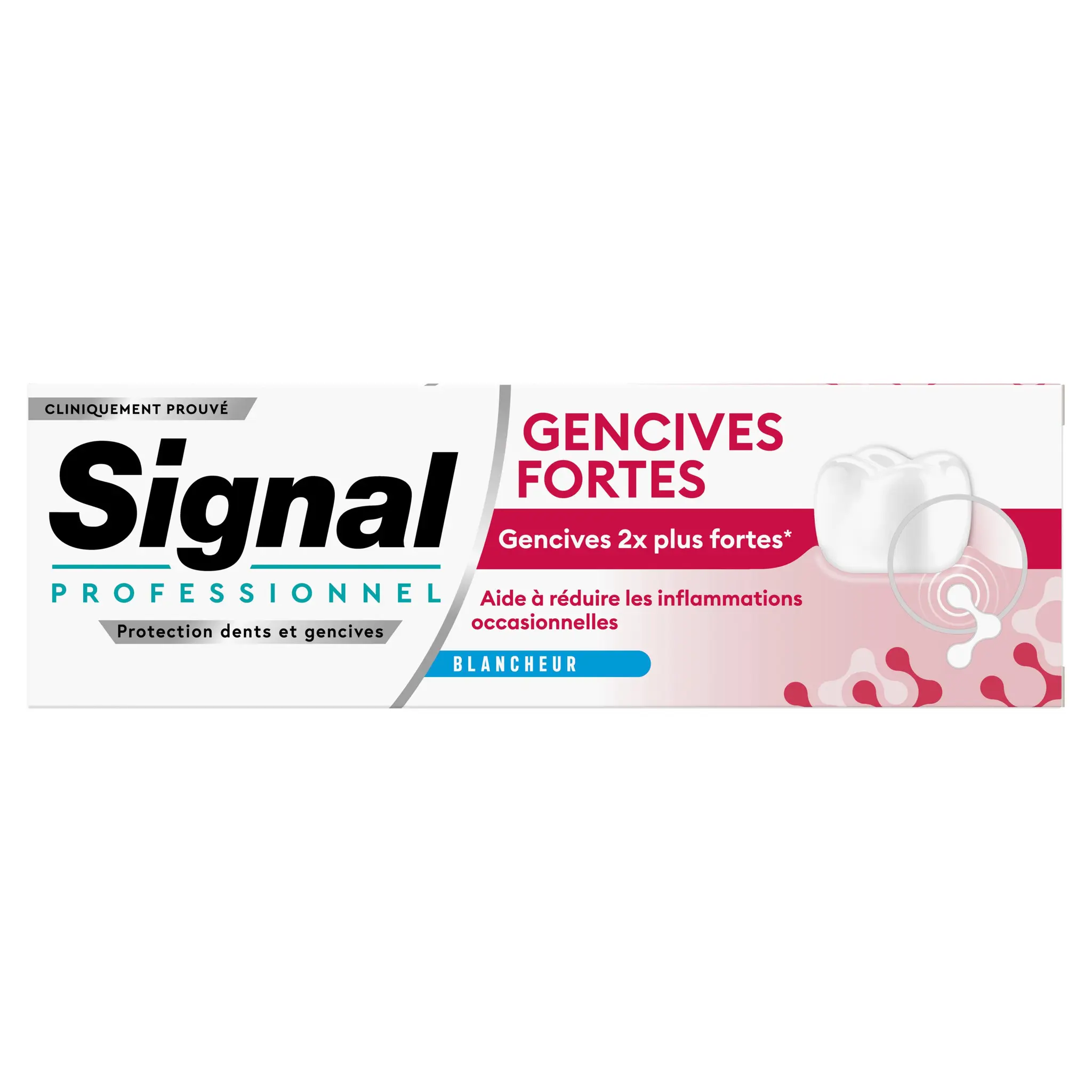 SIGNAL Professionnel dentifrice gencives fortes blancheur