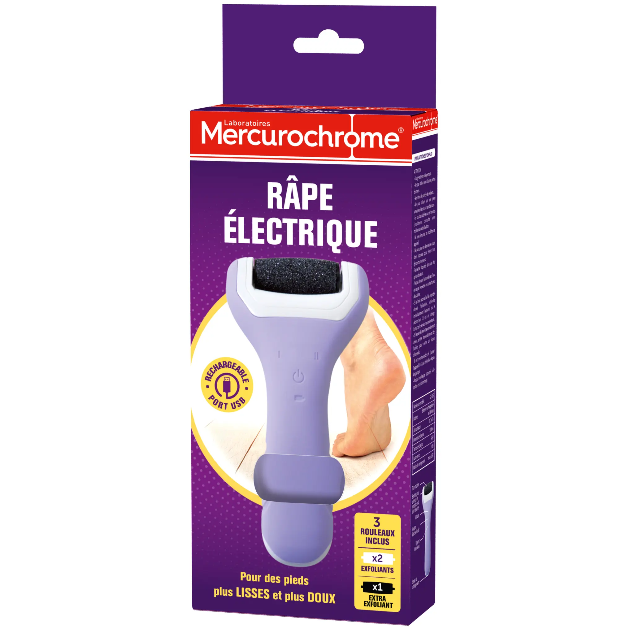 MERCUROCHROME Râpe électrique