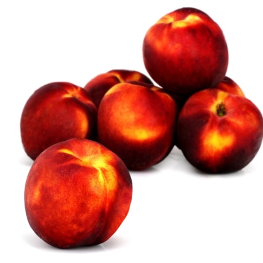 Nectarines chair jaune vrac
