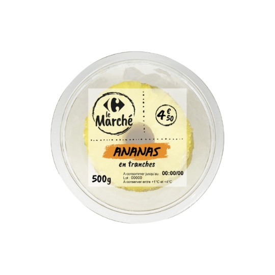 Ananas en tranches CARREFOUR LE MARCHE