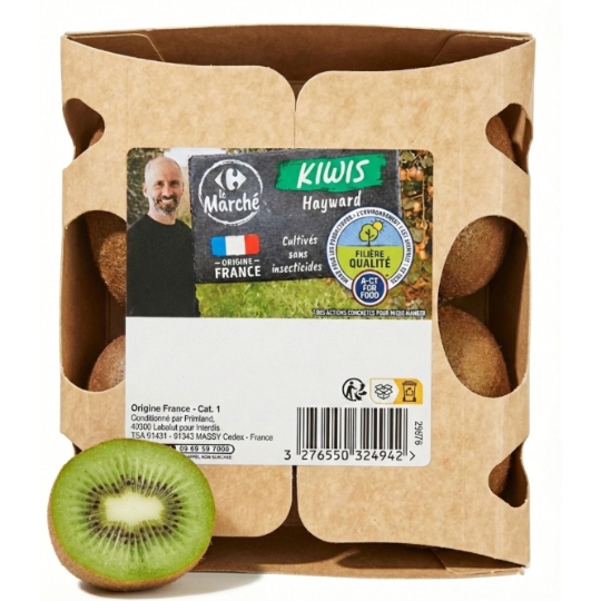 Kiwis Hayward agroécologie FILIERE QUALITE CARREFOUR