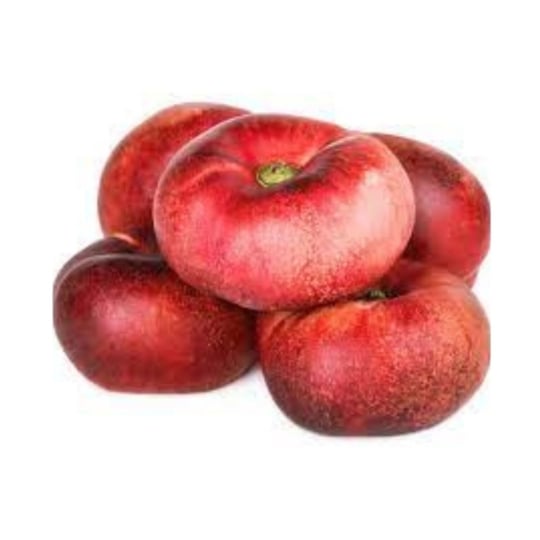 Nectarines plates blanches
