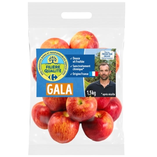Pommes Gala FILIERE QUALITE CARREFOUR