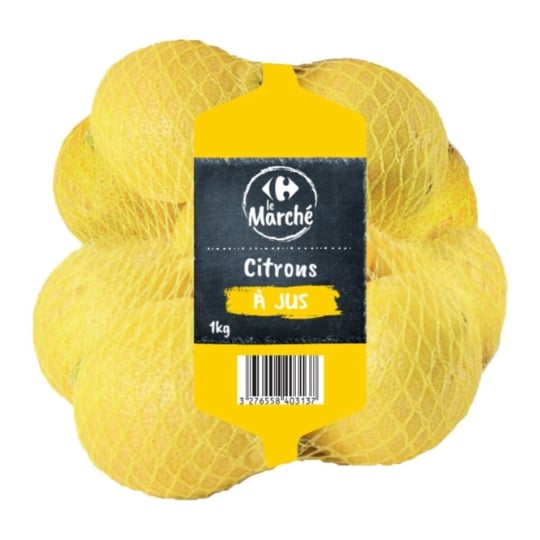 Citrons Jaunes CARREFOUR LE MARCHE