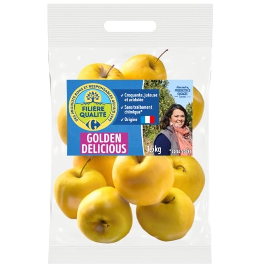 Pommes golden FILIERE QUALITE CARREFOUR