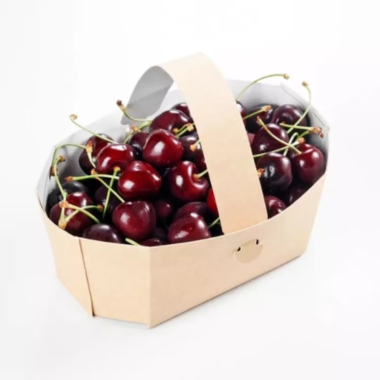 Panier de Cerises Rouges