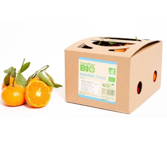 Mandarines feuilles CARREFOUR BIO