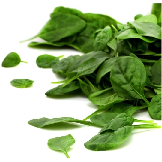 Salade pousses d'épinards