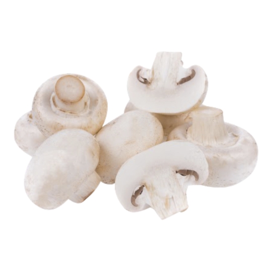 Champignons Blanc Pieds Coupés