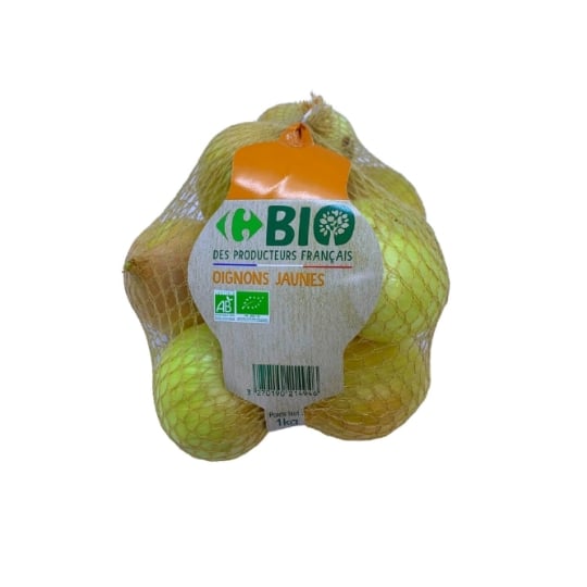 Oignons jaunes Bio