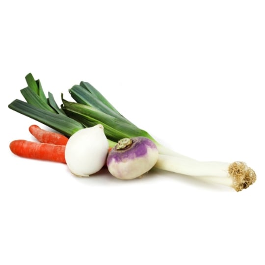 Légumes Pot au feu carotte blanc de poireaux bouquet garni navet oignon
