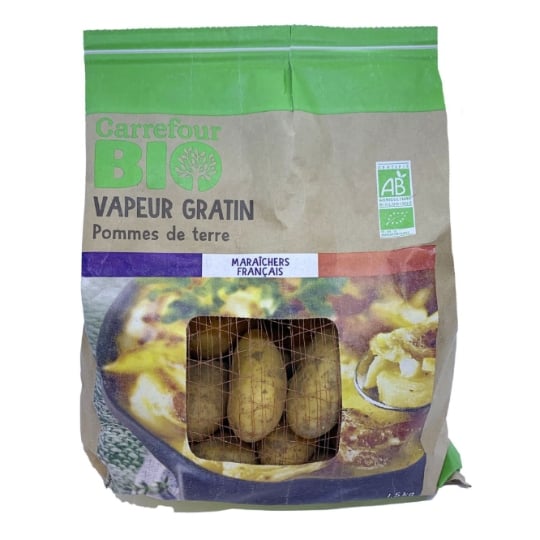 Pommes de Terre de Consommation Vapeur Bio