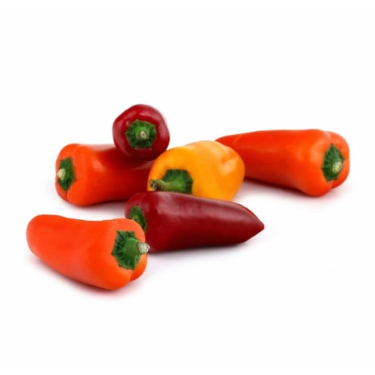 Mini poivrons rouges et verts