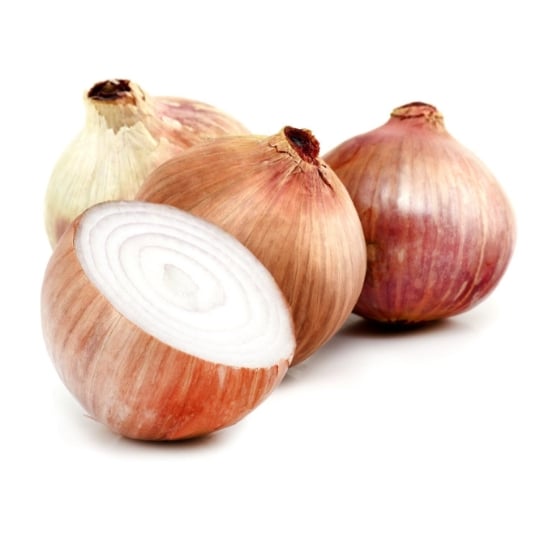 Oignons roses Bio
