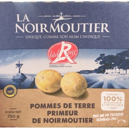 Pommes de terre Primeur de Noirmoutier Label Rouge