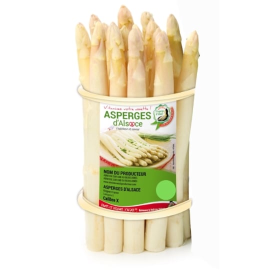 Asperges blanches d'Alsace
