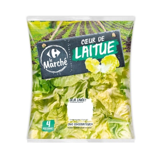 Salade  coeur de laitue  CARREFOUR LE MARCHE