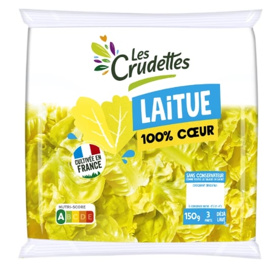 Salade Cœur de laitue LES CRUDETTES