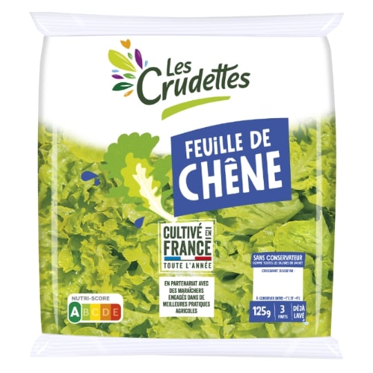 Feuille de chêne  LES CRUDETTES