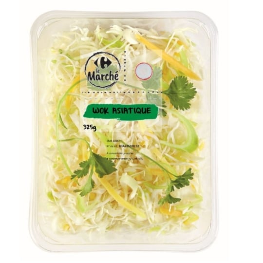 Mélange de légumes wok asiatique CARREFOUR LE MARCHE