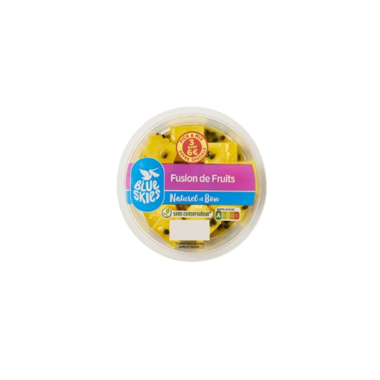 Pick & Mix Fusion de Fruits Naturel et Bon Mangue et Fruit de la Passion BLUE SKIES