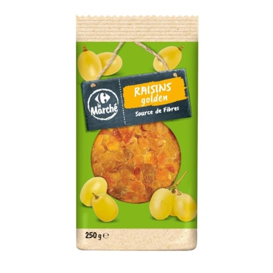 Raisins Secs Golden CARREFOUR LE MARCHE