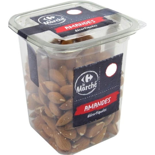 Amandes décortiquées CARREFOUR LE MARCHE