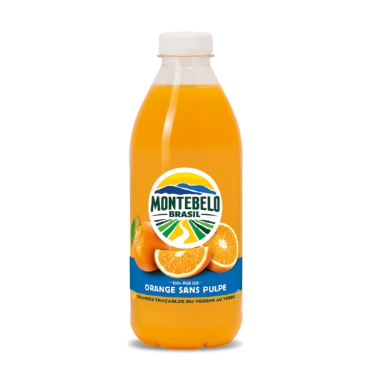 Jus d'Orange Pur Jus sans Pulpe MONTEBELO BRASIL