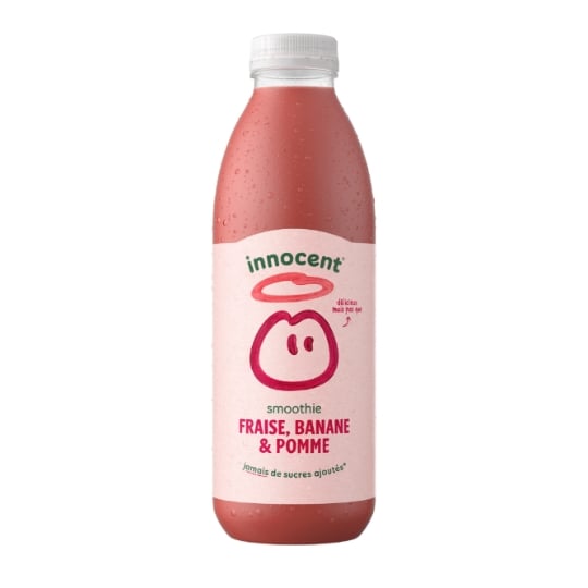 Smoothie fraise banane et pomme INNOCENT