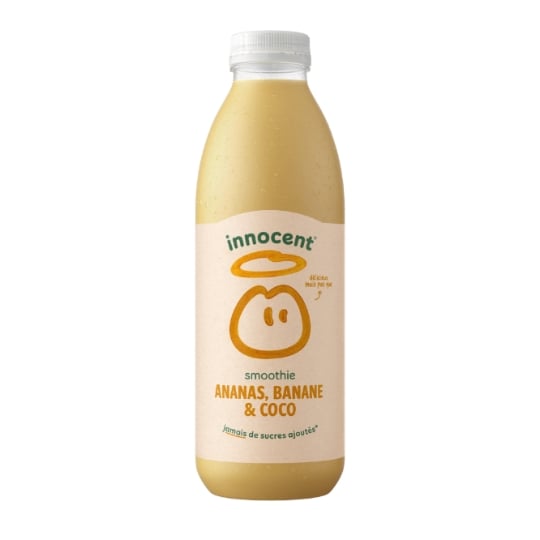 Smoothie ananas banane et coco INNOCENT