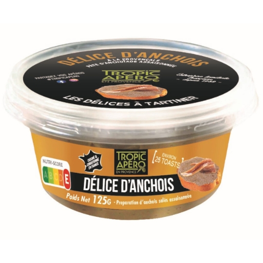 Délice d'Anchois à la Provençale TROPIC APERO